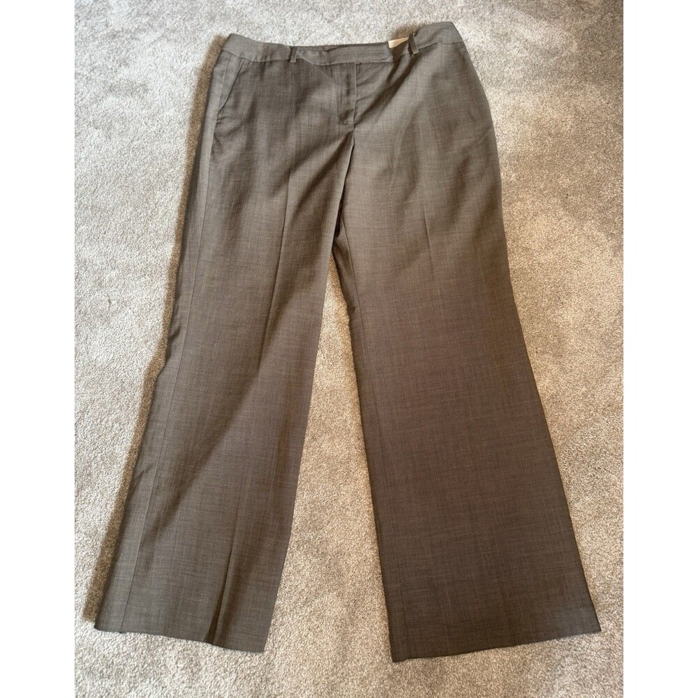 Ann Taylor outlet Curvy Trouser Dress Pants Women's size 14 NWT Light Brown